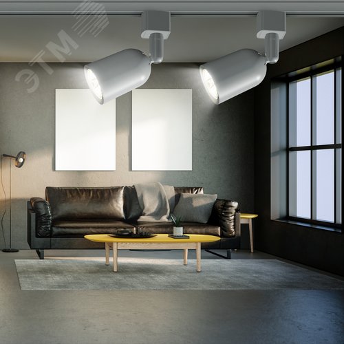 Светильник трековый однофазный TR41-GU10 WH MR16 белый - фото 10