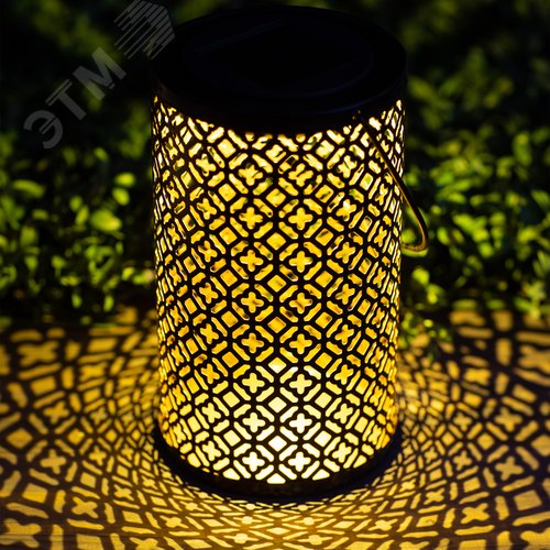 Светильник уличный ERASF22-44 на солнечных батареях садовый Орнамент 19 см - фото 7