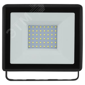 Прожектор светодиодный ДО-70 Вт 6500К 5600 Лм IP65 черный 70w холодный 200-240В LPR-023-0-65K-070 - фото 3