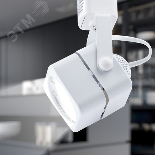Светильник Трек MR16 белый TR10-GU10 WH (50/450) - фото 2