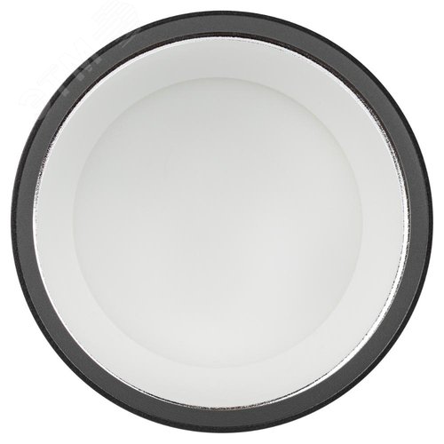 Светильник декоративный подвесной под лампу GX53 алюминий цвет черный+серебро PL12 GX53 BK/SL - фото 4