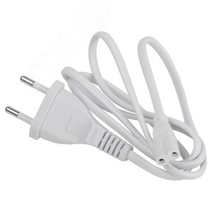 Кабель питания для линейного фитосветильника FITO - 2 -pin 1,5 м - фото 1