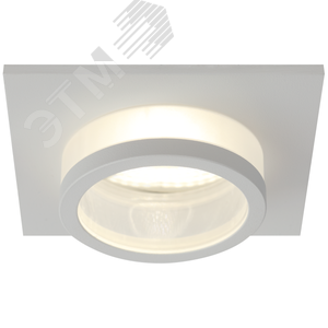 Светильник встраиваемый алюминиевый KL88 WH MR16/GU5.3 белый - фото 1