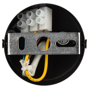 Светильник подвесной потолочный PL14 BK MR16 GU10 цилиндр черный - фото 6