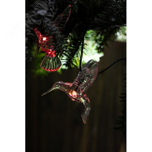 Гирлянда садовая ERASF22-26 Колибри на солнечной батарее 3.8 метра - фото 9