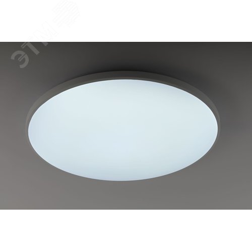 Светильник светодиодный потолочный ДПБ-80Вт 3000К/6500К Классик с ДУ SPB-6 WH 80W R Slim Base - фото 10