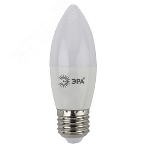 Лампа светодиодная LED 10 Вт 800Лм 4000К свеча нейтральный E27 220-240В LED B35-10W-840-E27 Red Line - фото 3