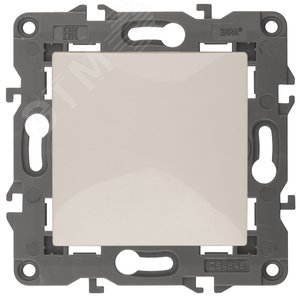 Изображение товара Кнопка, 10АХ-250В, Elegance, слоновая кость (10/100/2500) 14-1111-02 (шт)