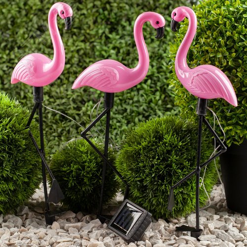 Светильник садовый на солнечной батарее, пластик, 3 шт. 52.5 см ERADF008-06 - фото 4