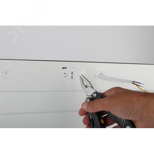 Светильник светодиодный ДВО/ДПО SPO-6-48-6K-M (4) 48Вт 6500К 4800Лм IP40 595х595 матовый с проводом - фото 3