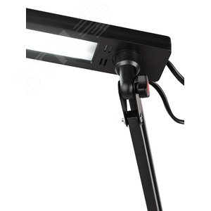 Светильник настольный NLED-507-8W-BK светодиодный на струбцине чёрный - фото 5