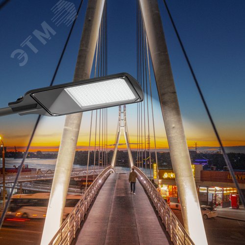 Светильник уличный светодиодный ДКУ 150Вт 5000К 15 000Лм IP65 КСС Д DOB SMD 48мм SPP-504-0-50K-150 - фото 13