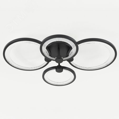 Светильник светодиодный потолочный ДПБ-78Вт 3844Лм Модерн с ДУ Odry CLL-1-78-RC BK - фото 5