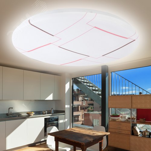 Светильник светодиодный бытовой 18Вт 4000K SPB-6 Slim 1 18-4K (20/200) - фото 3