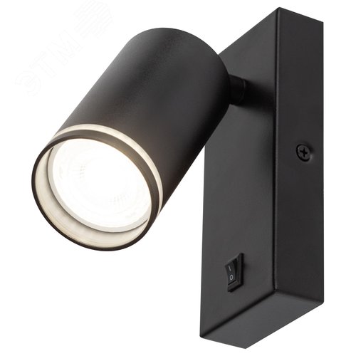 Светильник настенный WL19 BK GU10 MR16 IP20 черный - фото 2