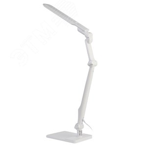 Светильник настольный светодиодный NLED-497-12W-W на струбцине и с основанием белый - фото 8
