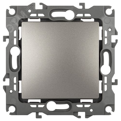 Изображение товара Переключатель Серия 12 12-1103-16 , 10АХ-250В, титан (шт)