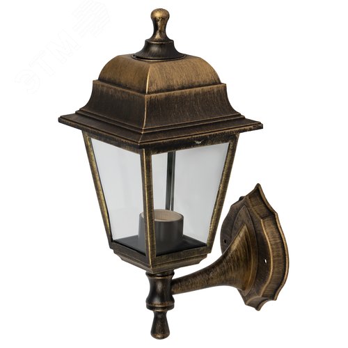 Изображение товара Светильник настенный НБУ 04-60-001 четырехгранный под бронзу IP44 Е27 max60Вт (шт)