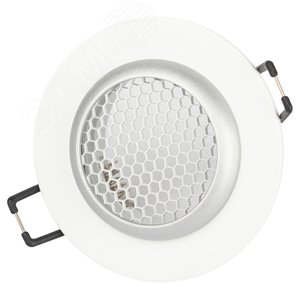 Светильник встраиваемый алюминиевый KL109 WH/SL MR16 GU5.3 белый/серебро матовый - фото 2
