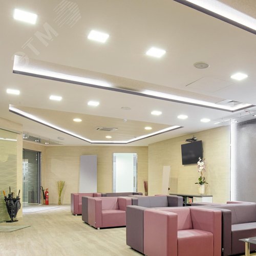 Светильник светодиодный встраиваемый LED 12-36-4K квадратный регулируемый 36Вт 4000K - фото 8