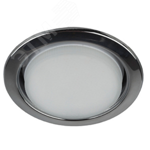 Светильник встраиваемый KL35 BK-10 /1 под лампу Gx53 220V 13W черный металл (10/100/2400) - фото 1