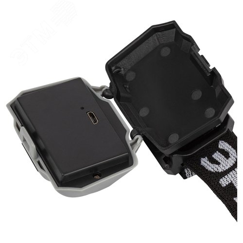 Фонарь налобный светодиодный 3Вт 150Лм IP54 COB 3 режима аккумуляторный Блэкджек GA-505 - фото 6