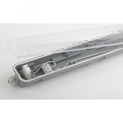 Светильник светодиодный под лампу Т8 SPP-101-0-001-060 Св-к IP65 T8 G13 600мм - фото 2