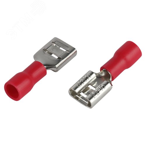 Изображение товара Разъем плоский NO-225-34 РпИм 1.25-250 изолированный «розетка» (упаковка 10 штук) (уп)