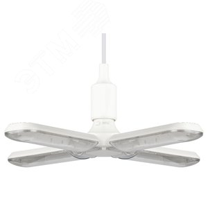 Фитолампа для растений светодиодная FITO-36W-Rа90-E27-FOLD 4-х лепестковая полного спектра 36 Вт Е27 - фото 4