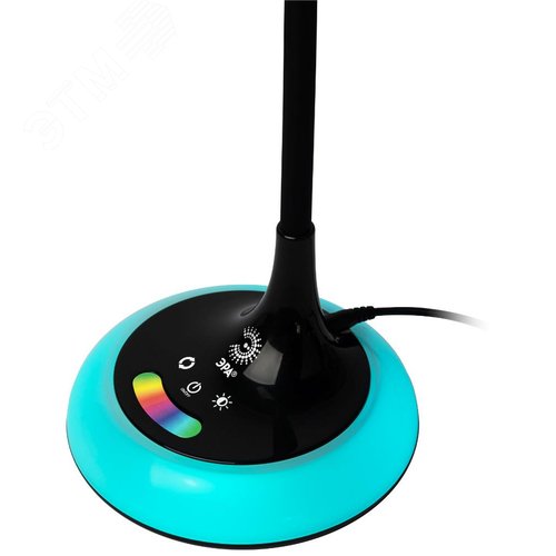 Светильник настольный NLED-481-10W-BK светодиодный с основанием черный - фото 7