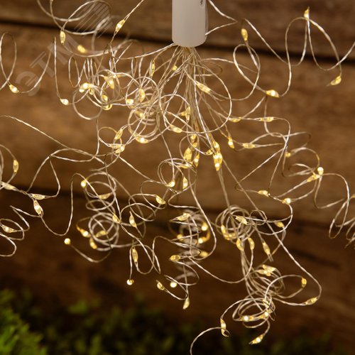 Светильник садовый подвесной Фейерверк на солнечной батарее ERAUF024-02 - фото 6