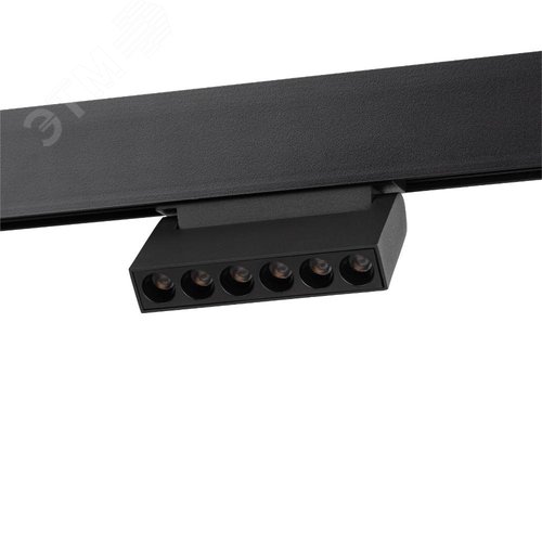 Светильник трековый магнитный TRM20-4-11-6W3K-B для системы NOVA 48V 6Вт 3000К направленный свет черный - фото 4