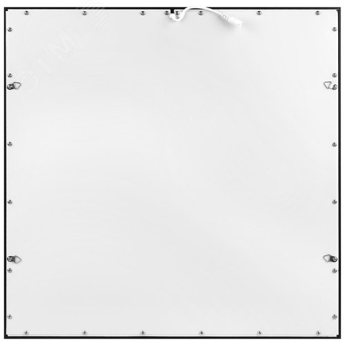 Панель светодиодная ДВО-40Вт 3420Лм IP40 4000К ГРИЛЬЯТО 588x588x8 черная (требуется драйвер Б0039417) SPL-540-B-40K-040 - фото 4