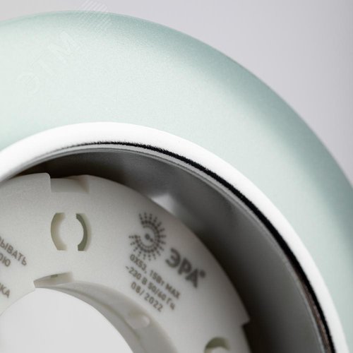 Светильник встраиваемый со светодиодной подсветкой DK LD51 FR GX53 белый матовый - фото 10