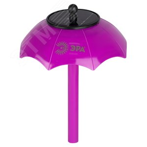 Изображение товара Светильник уличный ERASF22-53 на солнечной батарее садовый Зонтик Диско 1 LED 32 см (шт)