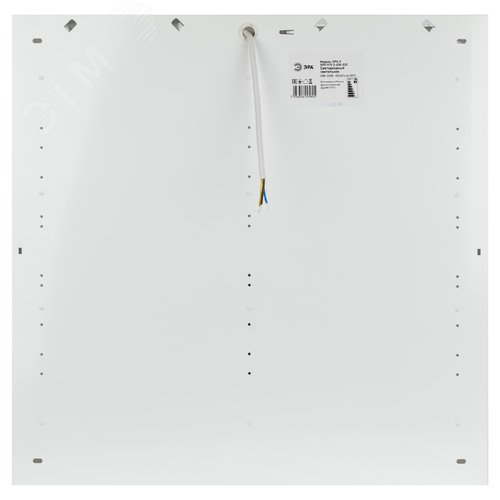 Светильник светодиодный SPO-910-2-65K-045 595x595x40 45Вт 4725Лм 6500К микропризма С ПРОВОДОМ (2/48) - фото 4