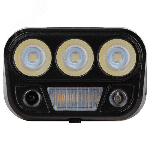 Фонарь налобный светодиодный Трофи GA-105 аккумуляторный 3+3+3 Bт сенсорное управление 5 режимов - фото 5