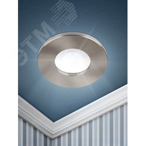 Светильник встраиваемый влагозащищенный WR3 SN MR16/GU5.3, IP44, сатин/никель - фото 6