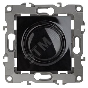 Изображение товара Светорегулятор поворотно-нажимной, 400ВА 230В, Эра12, чёрный,12-4101-06 (шт)