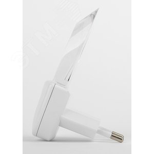 Ночник - светильник светодиодный в розетку с датчиком освещенности белый NN-618-LS-W - фото 7