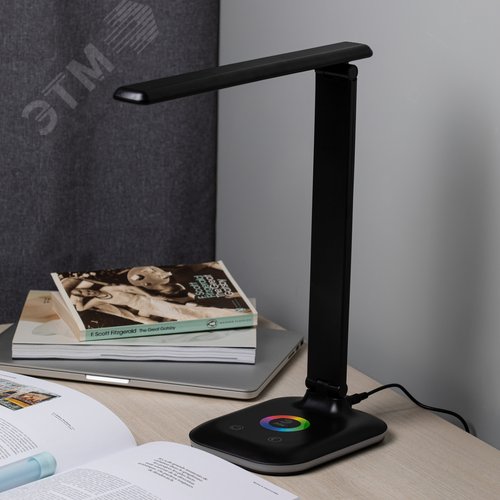 Светильник настольный NLED-502-11W-BK светодиодный черный - фото 10