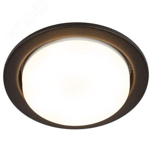 Светильник встраиваемый под лампу GX53 KL70 SBK черный матовый - фото 6