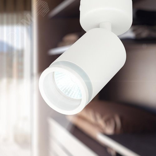 Светильник настенно-потолочный спот OL23 WH MR16/GU10, белый лампа MR16 ( в комплект не входит) - фото 8