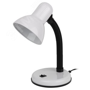 Светильник настольный белый N-120-E27-40W-W - фото 4