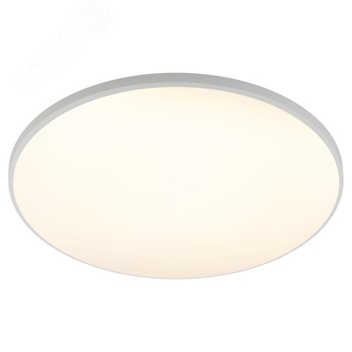 Светильник светодиодный потолочный ДПБ-80Вт 3000К/6500К Классик с ДУ SPB-6 WH 80W R Slim Base - фото 2