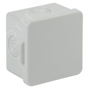 Изображение товара Коробка распаячн. открытой установки КОР 65х65х50мм без гермовводов 4 вх. IP54 (150/2400) (шт)