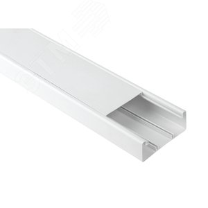 Изображение товара Кабель-канал парапетный 100x40 белый (12м.) (6/192) (шт)