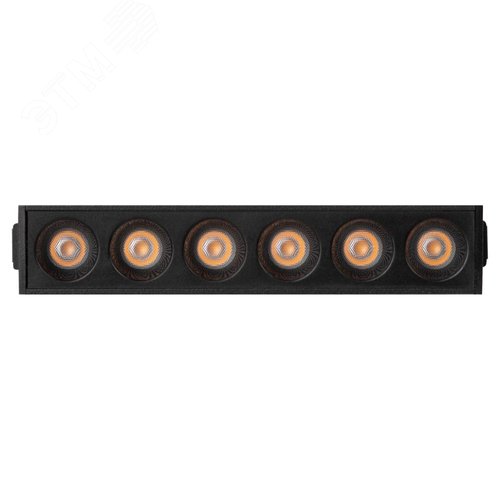 Светильник трековый магнитный TRM20-4-11-6W3K-B для системы NOVA 48V 6Вт 3000К направленный свет черный - фото 6