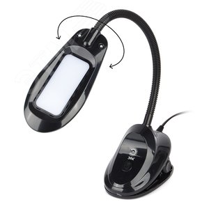 Светильник светодиодный настольный NLED-478-8W-BK черный - фото 6