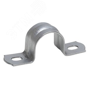 Изображение товара Скоба металлическая двухлапковая d 16-17мм (100/1400/42000) (шт)